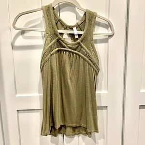 4 for $20 item - Green Laced Top Tank
